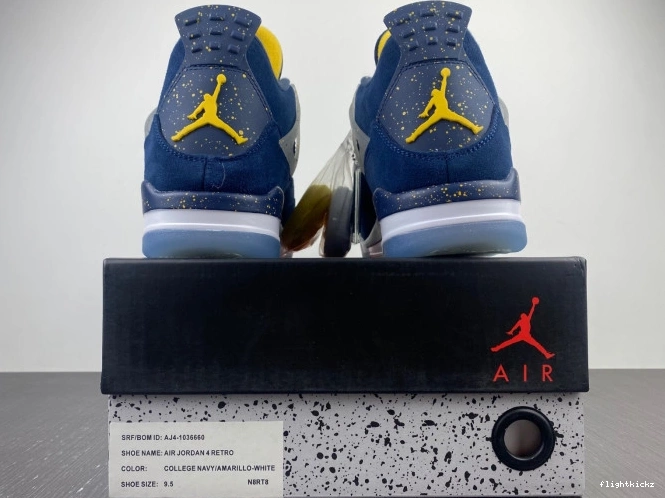 Jordan Retro 4 AJ4-1036660 Michigan Air (PE) 1118
